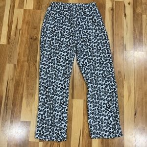 Leopard Print Pajama Pants